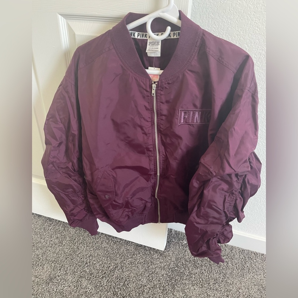 Victoria’s Secret Scrunched Bomber Jacket Size S-M (NWT)